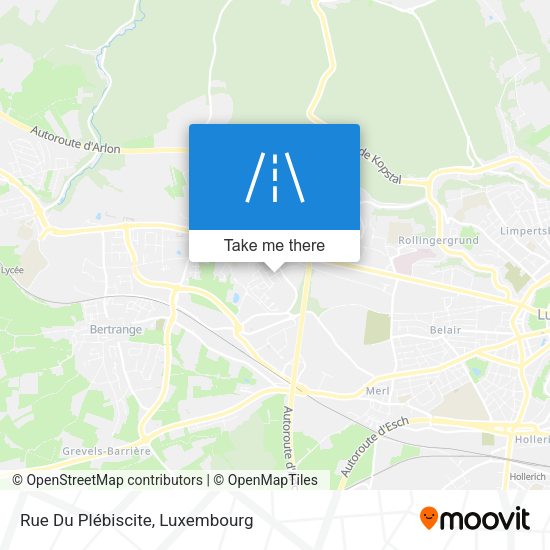 Rue Du Plébiscite map