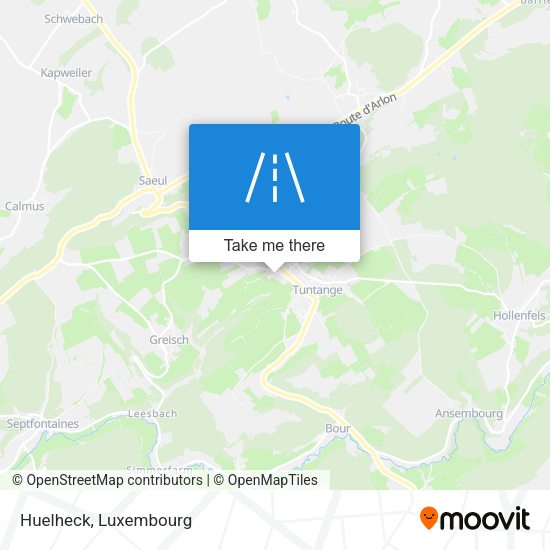 Huelheck map