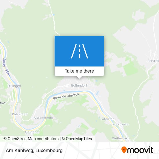 Am Kahlweg map