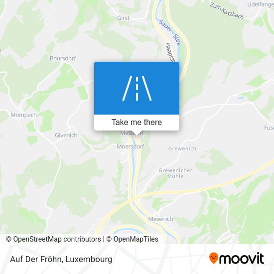 Auf Der Fröhn map