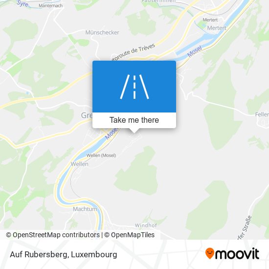 Auf Rubersberg map