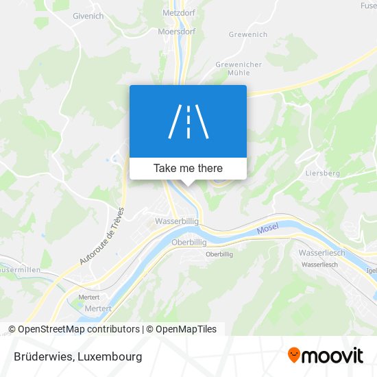 Brüderwies map