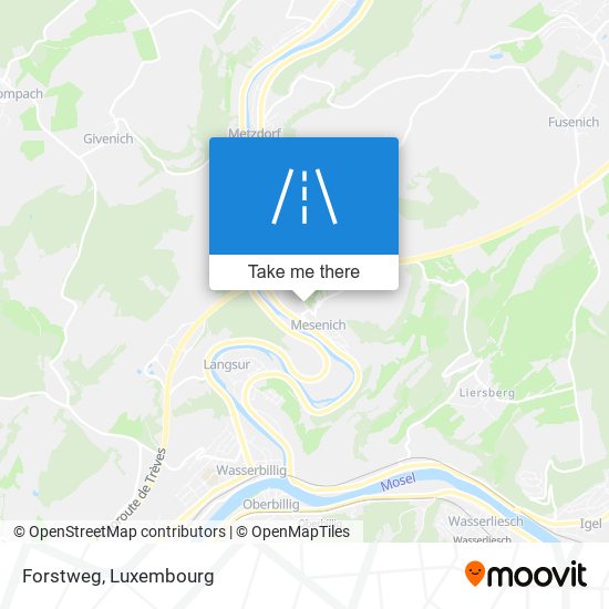 Forstweg map