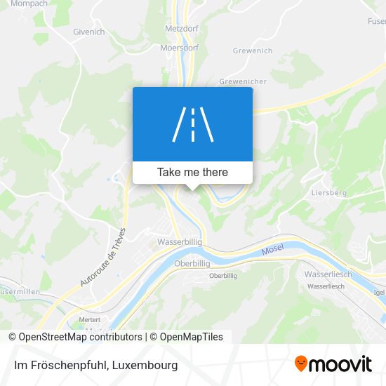 Im Fröschenpfuhl map