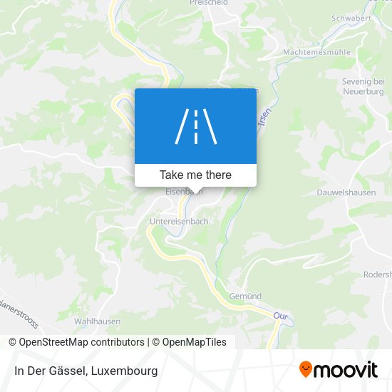 In Der Gässel map