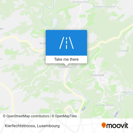 Kierfechtstrooss map