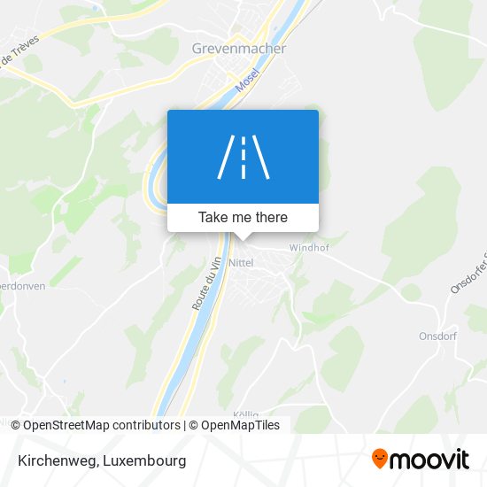 Kirchenweg map