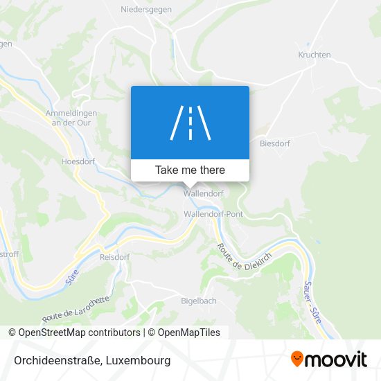 Orchideenstraße map
