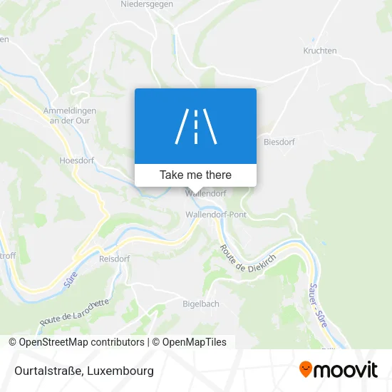 Ourtalstraße map