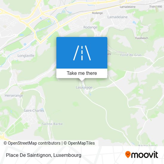 Place De Saintignon map
