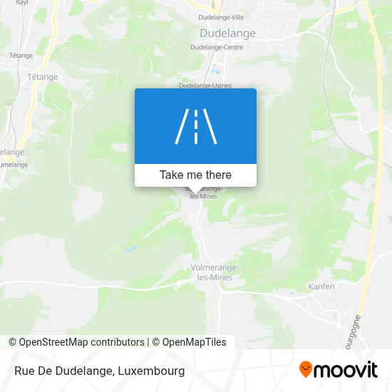 Rue De Dudelange map