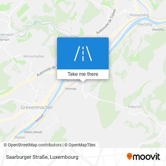 Saarburger Straße map