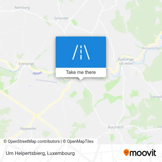 Um Helpertsbierg map