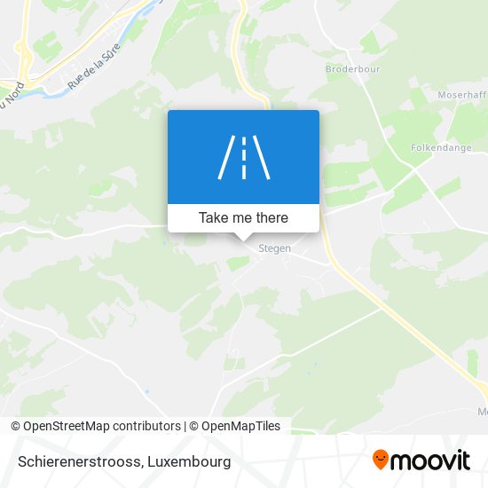 Schierenerstrooss map