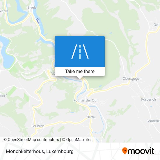 Mönchkelterhous map