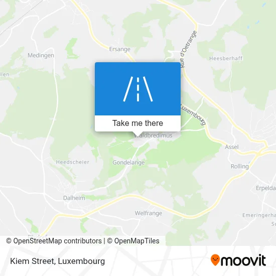Rue Du Kiem map