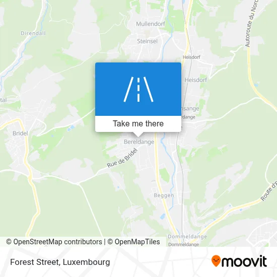 Rue De La Forêt map