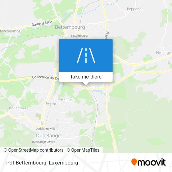Pdt Bettembourg map