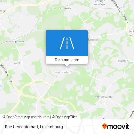 Rue Uerschterhaff map