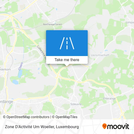 Zone D'Activité Um Woeller map