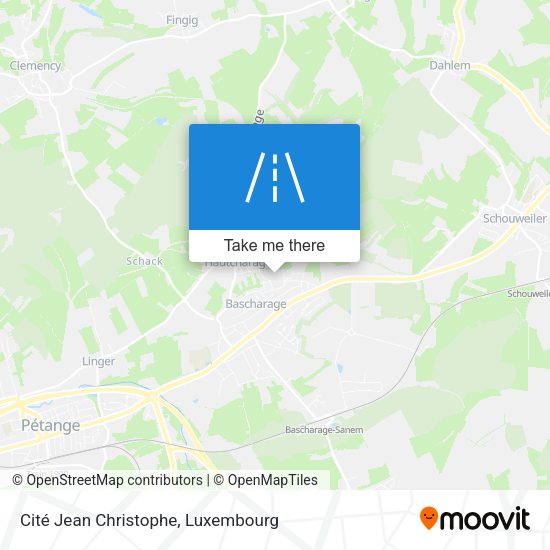 Cité Jean Christophe map