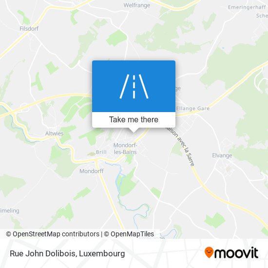 How To Get To Rue John Dolibois In Luxembourg By Bus Or Train?