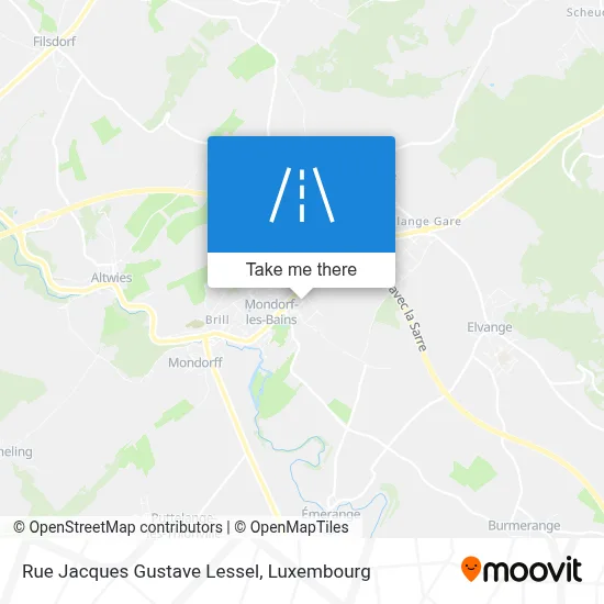 Rue Jacques Gustave Lessel map