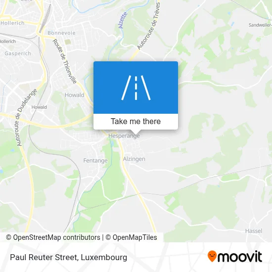 Rue Paul Reuter map