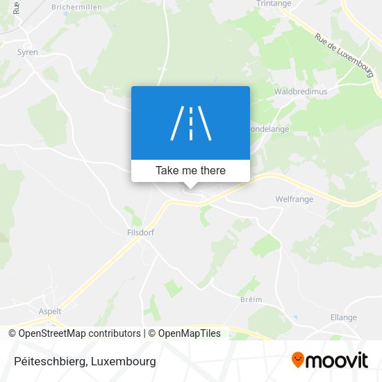 Péiteschbierg map