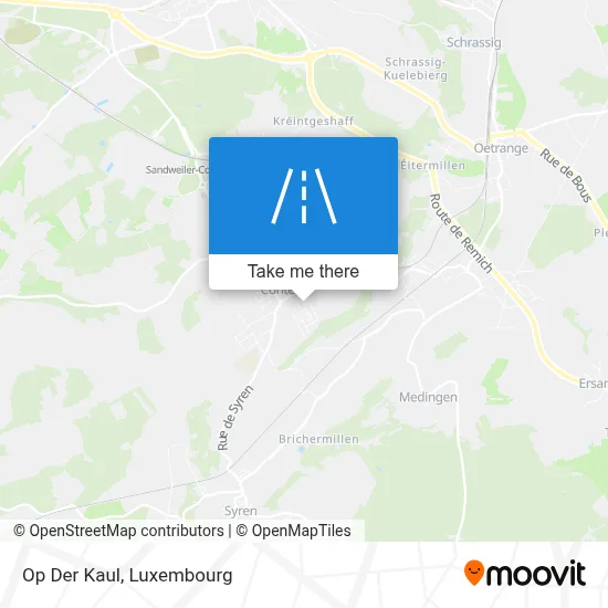 Op Der Kaul map