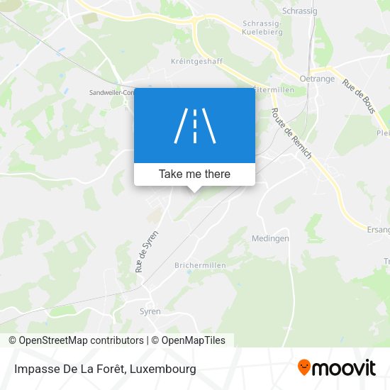 Impasse De La Forêt map