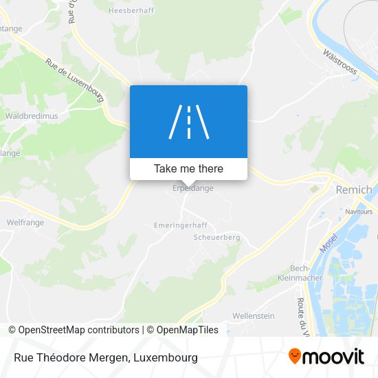 Rue Théodore Mergen map