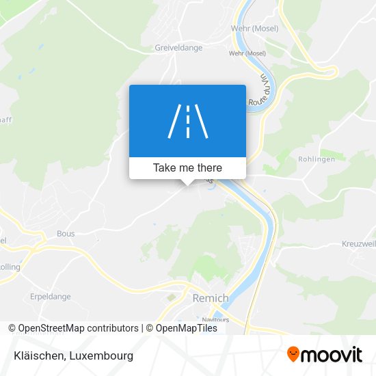 Kläischen map