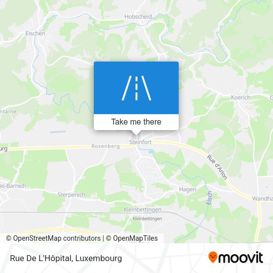 Rue De L'Hôpital map