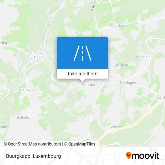 Buurgkapp map