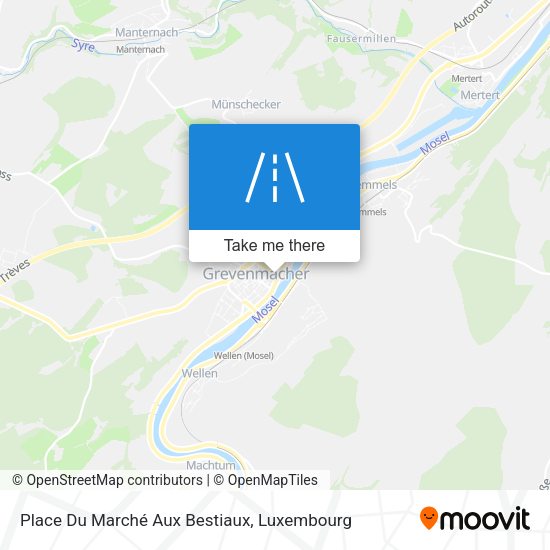 Place Du Marché Aux Bestiaux map
