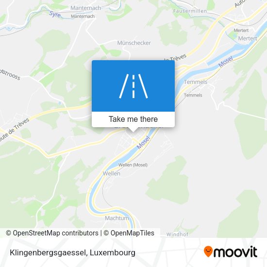 Klingenbergsgaessel map