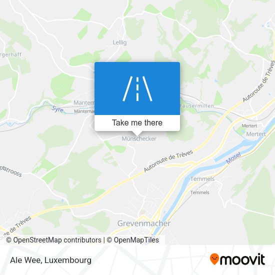 Ale Wee map