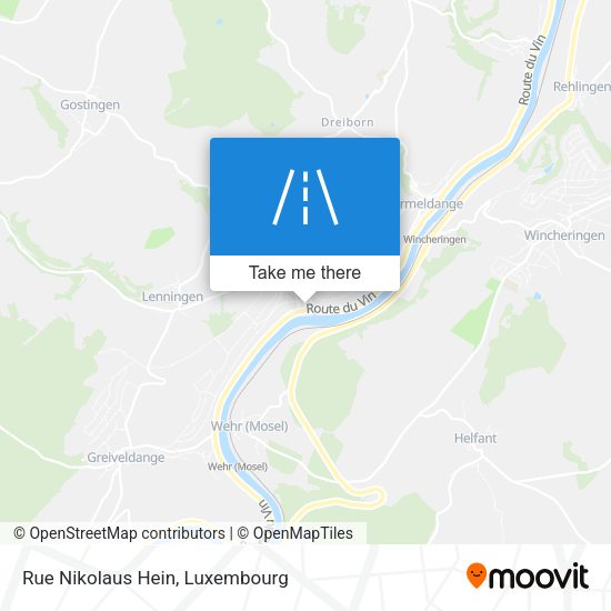 Rue Nikolaus Hein map