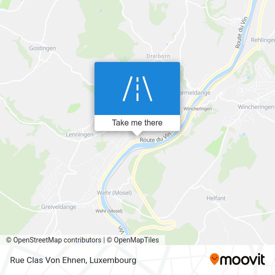 Rue Clas Von Ehnen map