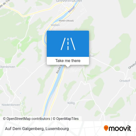 Auf Dem Galgenberg map