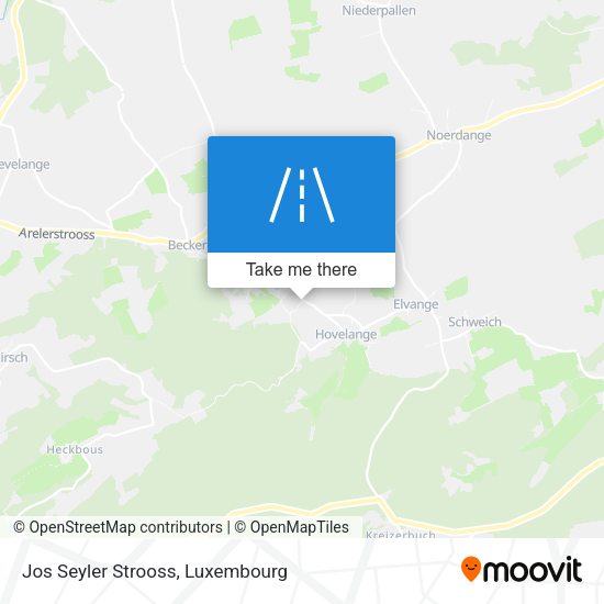 Jos Seyler Strooss map