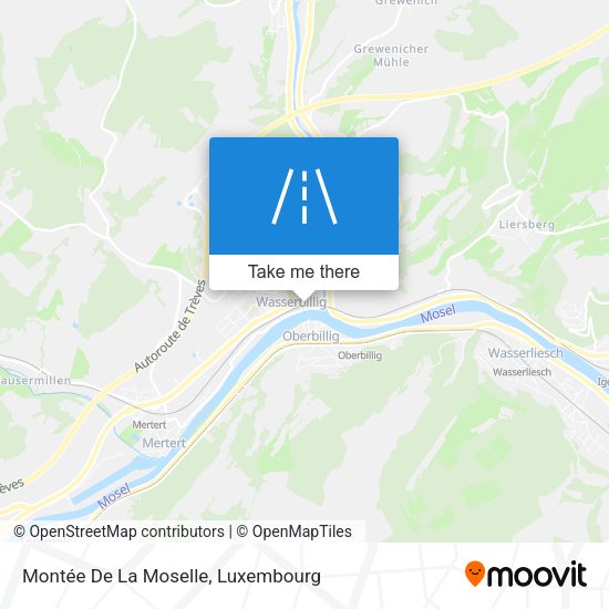 Montée De La Moselle map