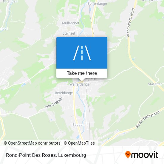 Rond-Point Des Roses map