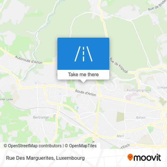 Rue Des Marguerites map