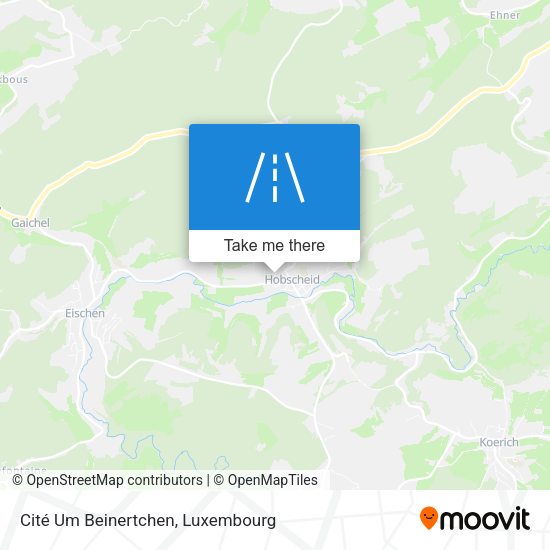 Cité Um Beinertchen map