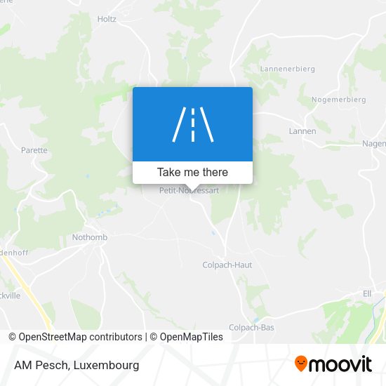 AM Pesch map