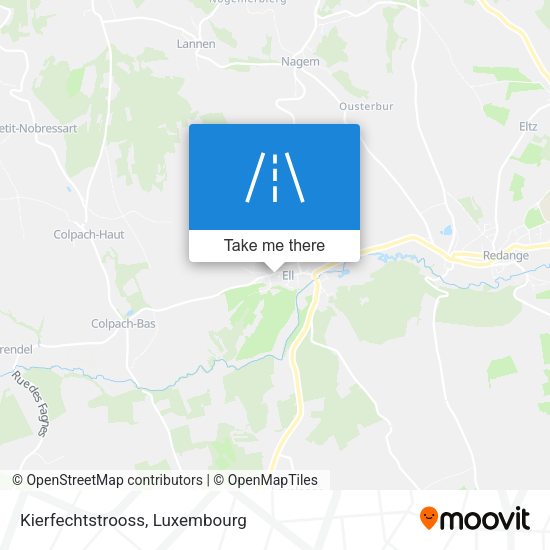Kierfechtstrooss map
