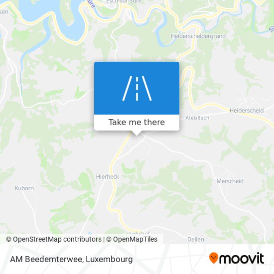 AM Beedemterwee map