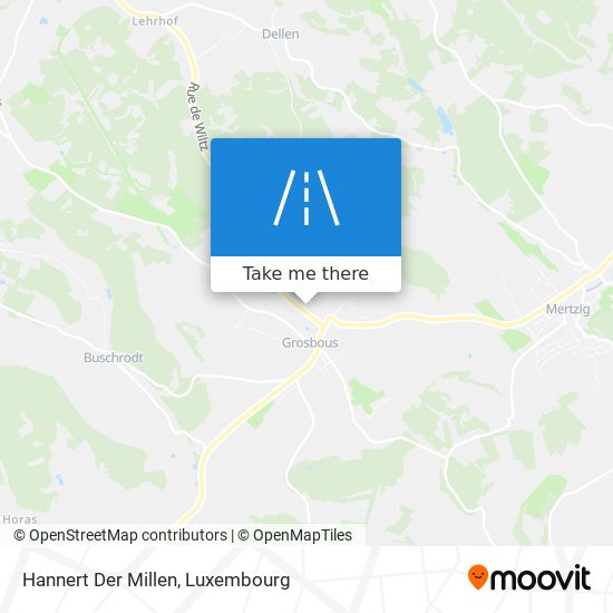 Hannert Der Millen map